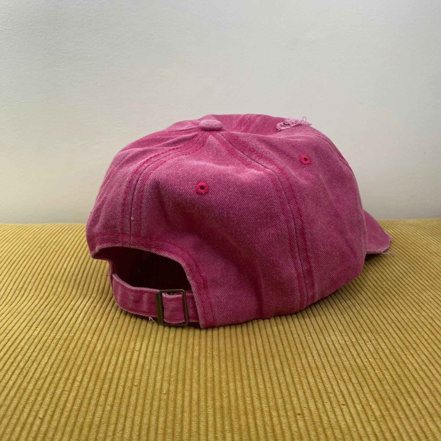 Hat - Dog Mom - Dark Pink