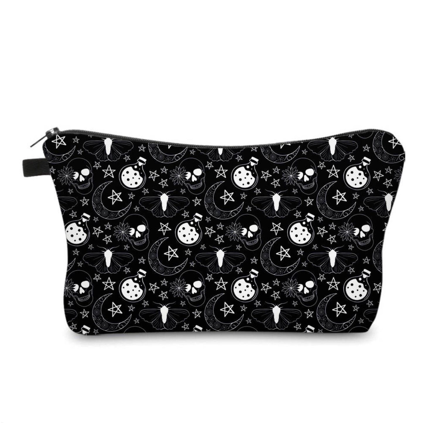 Witchy Things Black + White - Water-Resistant Multi-Use Pouch