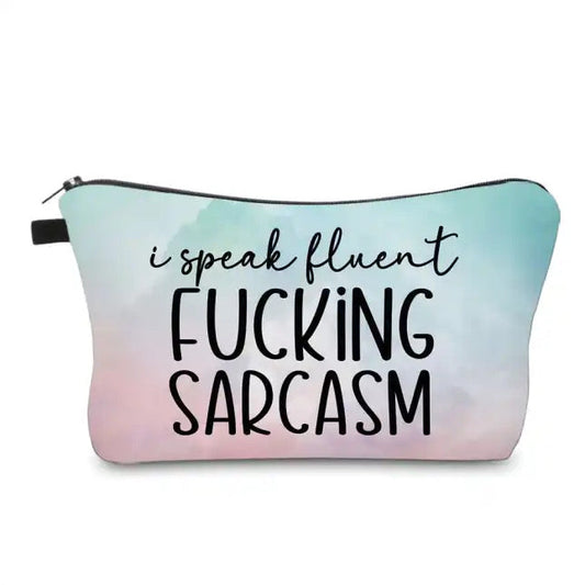 Fluent Sarcasm - Water-Resistant Multi-Use Pouch