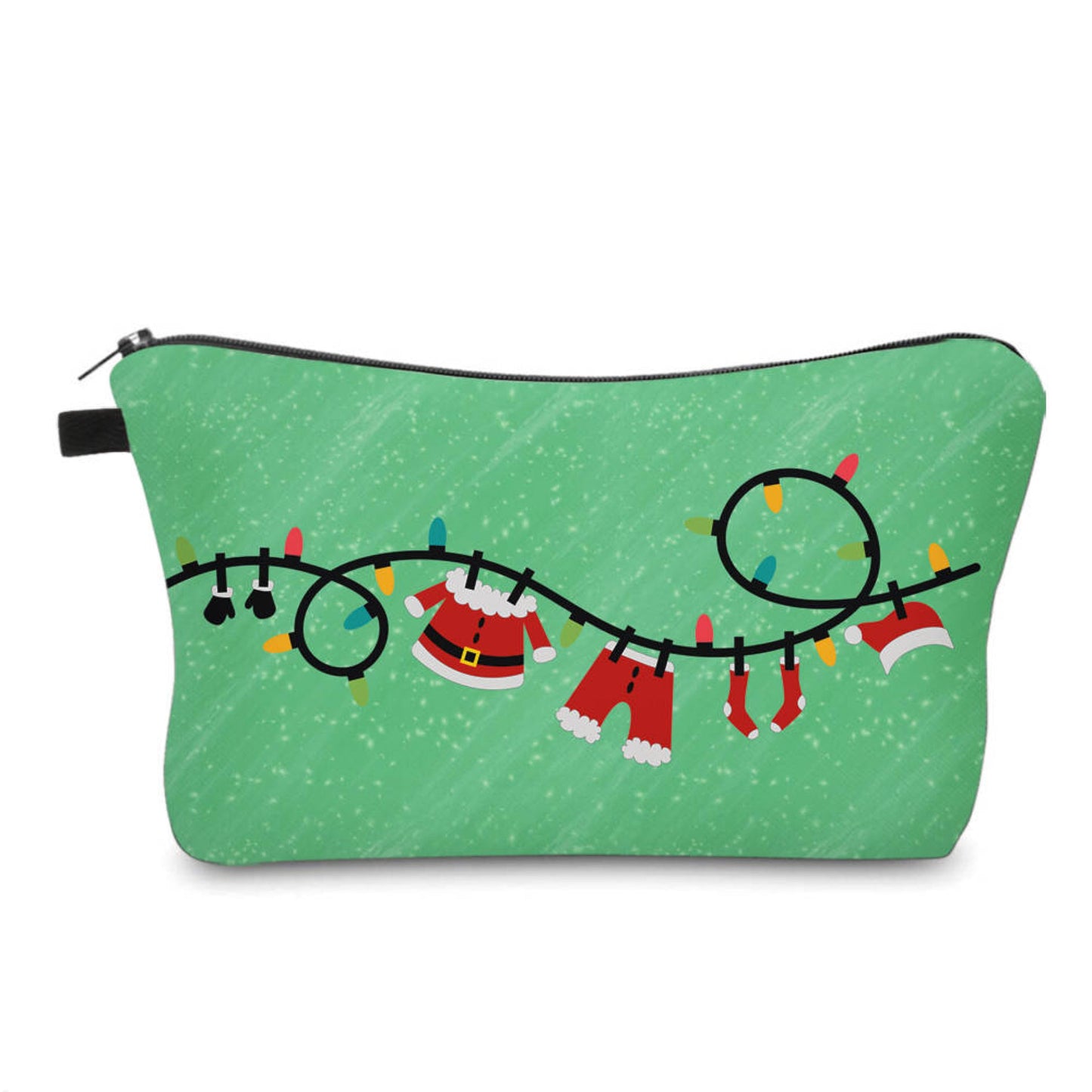 Santa Lights Clothesline - Water-Resistant Multi-Use Pouch