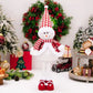 Telescopic Standing Christmas Decor - Red & White