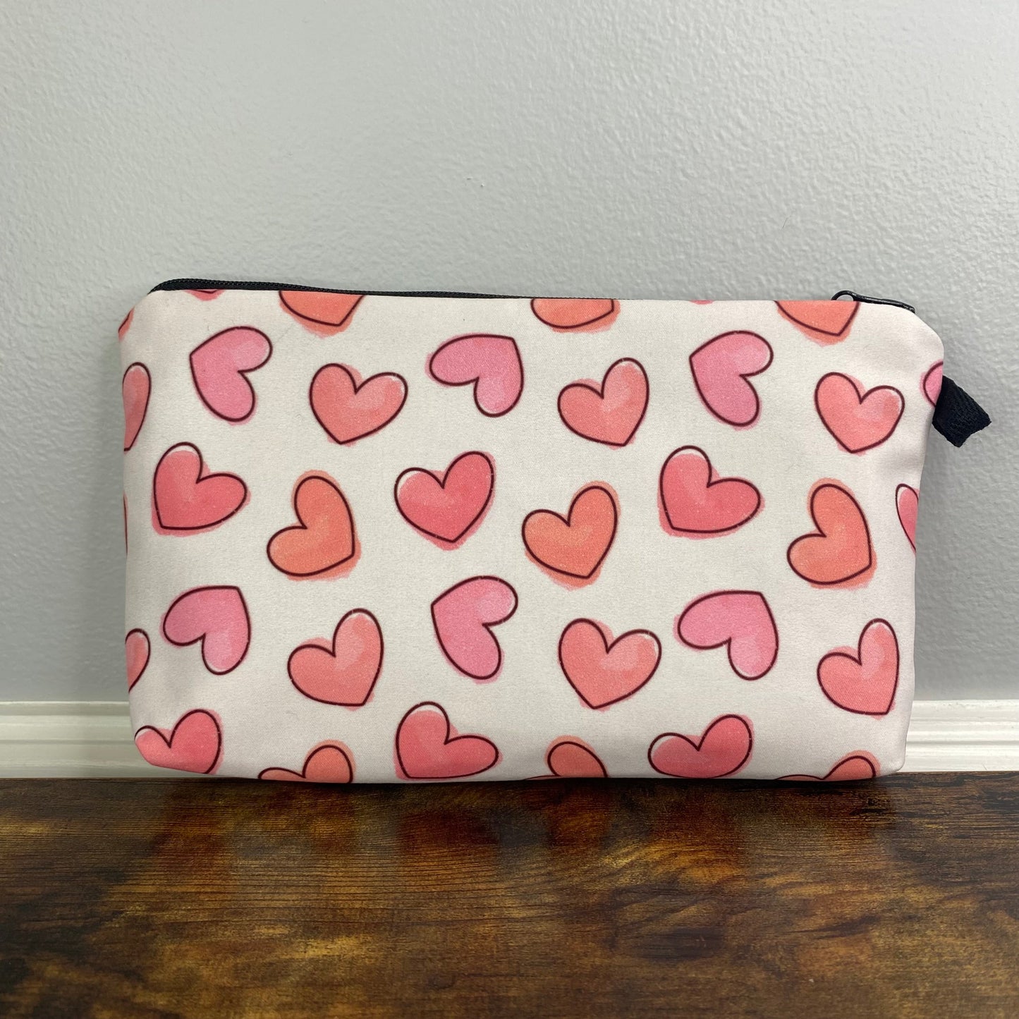 Heart Speckle Pink - Water-Resistant Multi-Use Pouch