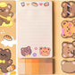 Sticky Note Booklet Set - Bears