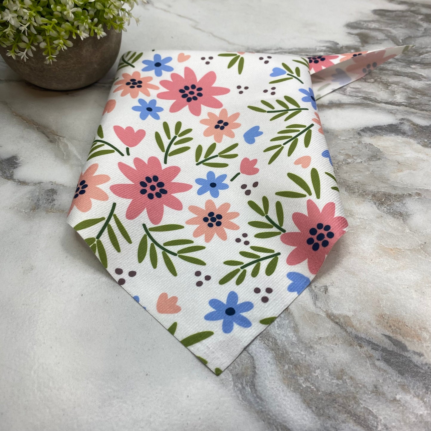 Dog Bandana - Floral - #17