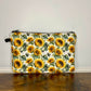 Sunflower Marble - Water-Resistant Multi-Use Pouch