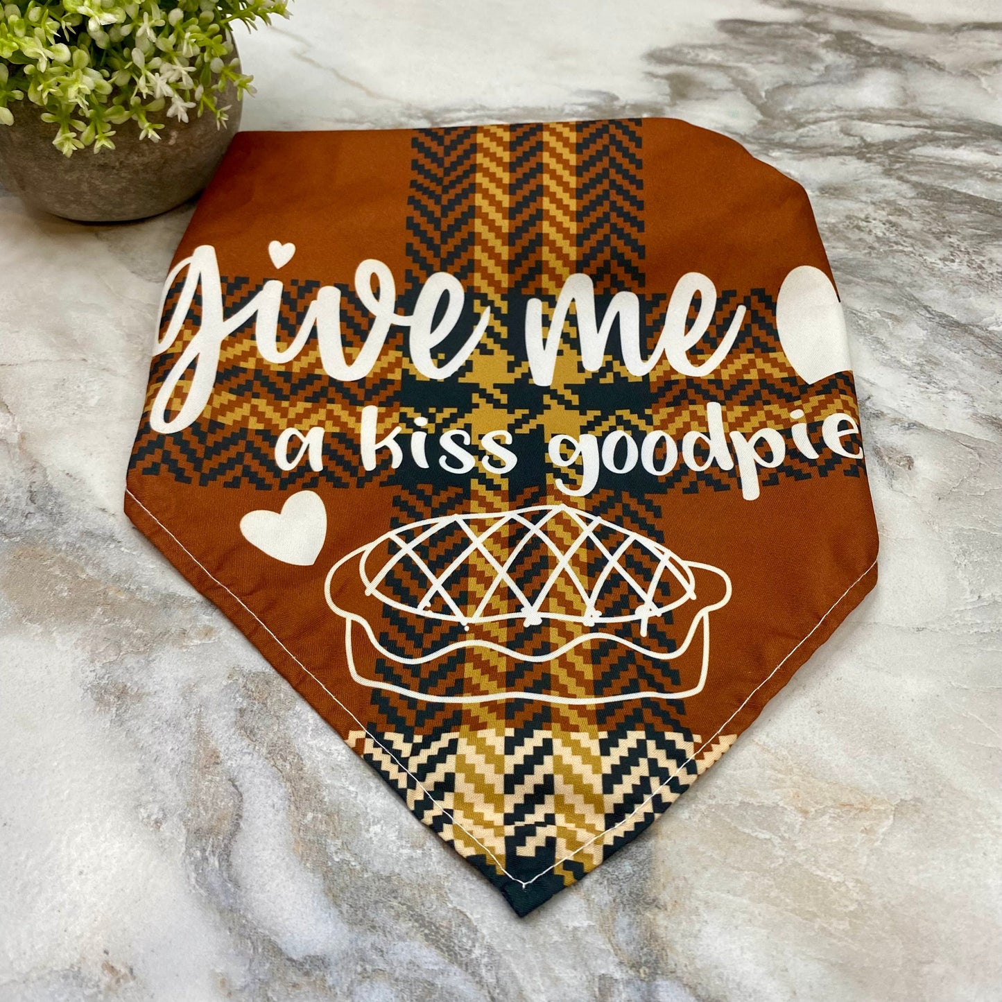 Dog Bandana - Fall - Kiss GoodPie