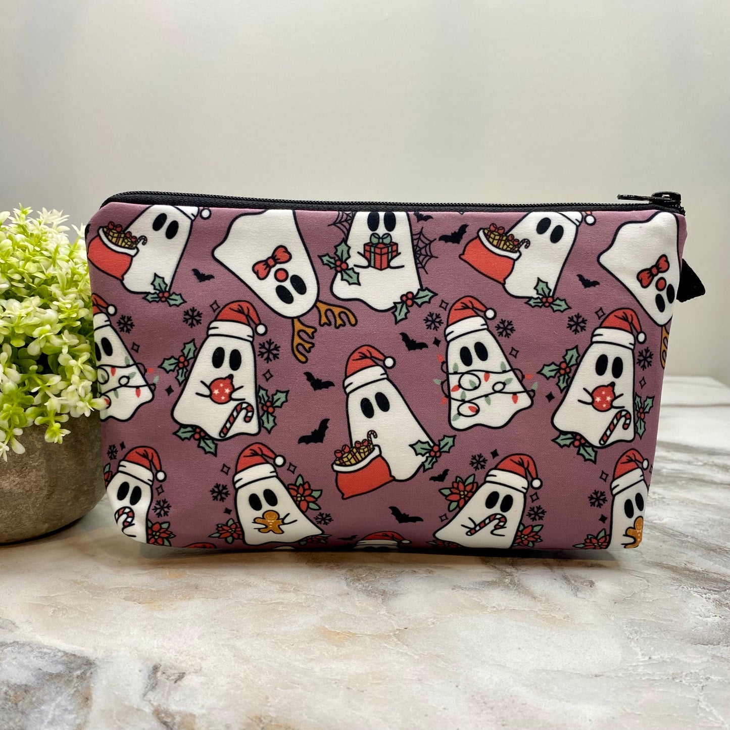 Christmas Ghost - Water-Resistant Multi-Use Pouch