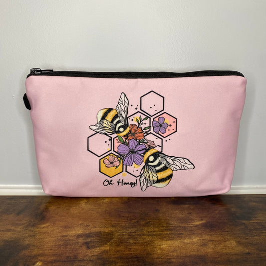 Bee, Oh Honey! - Water-Resistant Multi-Use Pouch