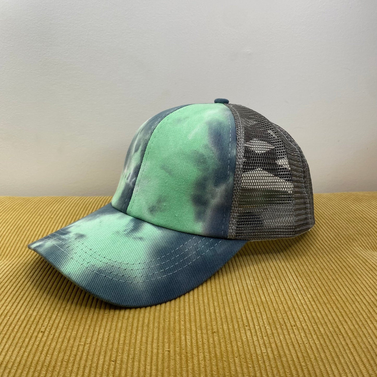 Hat - Tie Dye - Mint Grey