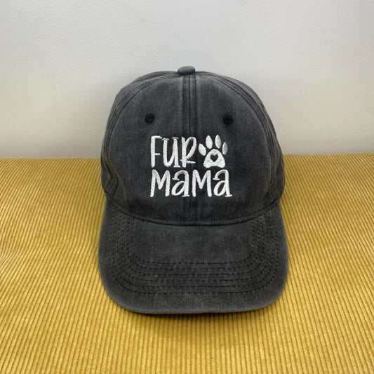 Hat - Paw Print - Grey Fur Mama