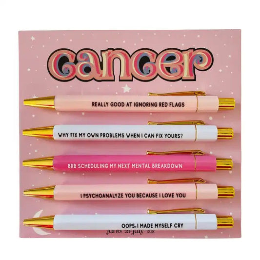 Pen Set - Cancer - PREORDER 11/14-11/17