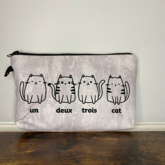 Cats French - Water-Resistant Multi-Use Pouch