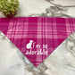 Dog Bandana - Sayings - I’m So Adorable