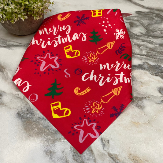 Dog Bandana - Christmas - Merry Christmas Celebration