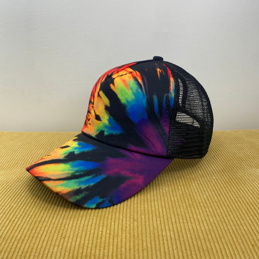 Hat - Ponytail - Tie Dye