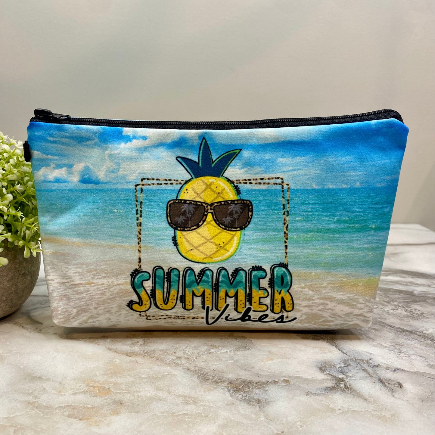 Summer Vibes - Water-Resistant Multi-Use Pouch