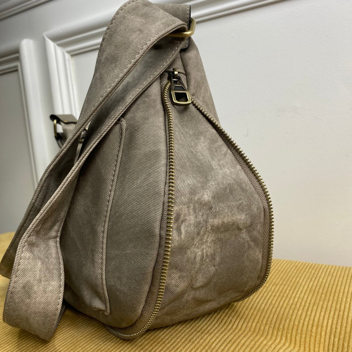 Olivia Hobo Bag - Denim Suede - PREORDER 5/12-5/14