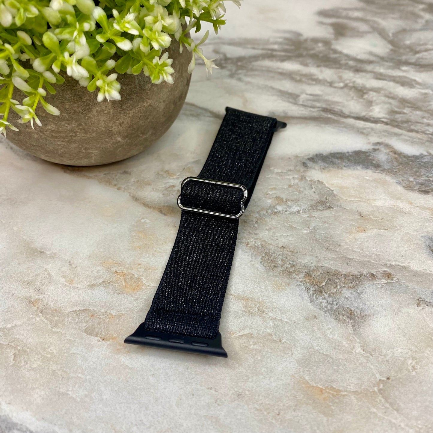 Watch Band - Stretchy Spandex - Solid Shimmer