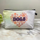 Heart Flower Paw Dogs - Water-Resistant Multi-Use Pouch