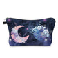 Galaxy Moon Planet Floral - Water-Resistant Multi-Use Pouch