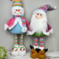 Telescopic Standing Christmas Decor - Colorful Stripe