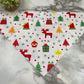 Dog Bandana - Christmas - Ornament Trees