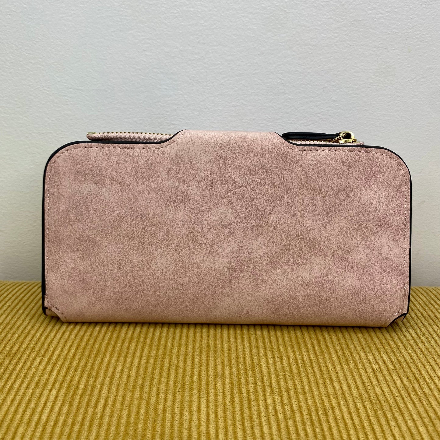 Long Wallet - Soft Faux Leather Snap