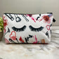 Makeup & Lashes - Water-Resistant Multi-Use Pouch