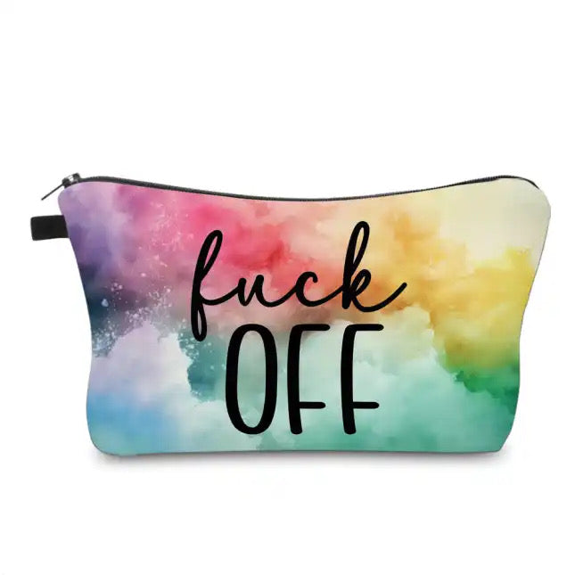 Fuck Off - Water-Resistant Multi-Use Pouch