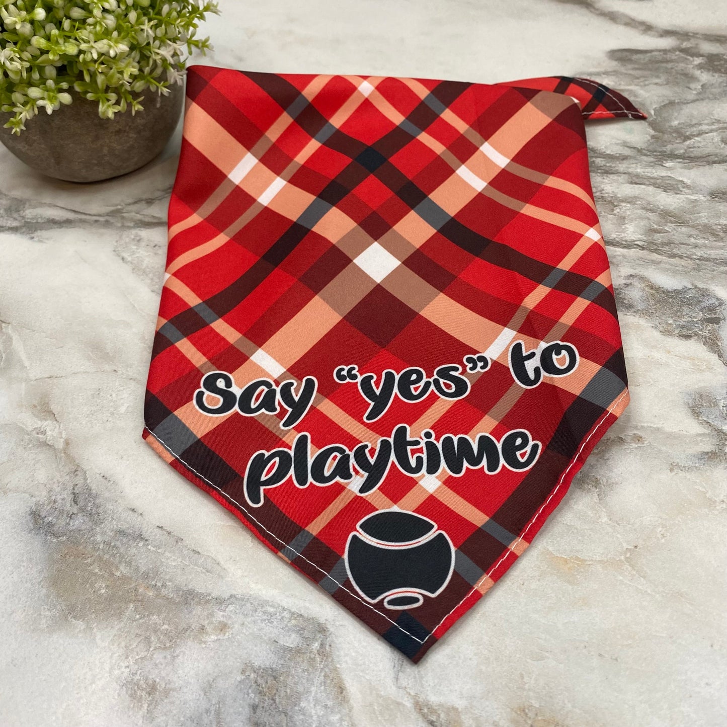 Dog Bandana - Sayings - Playtime