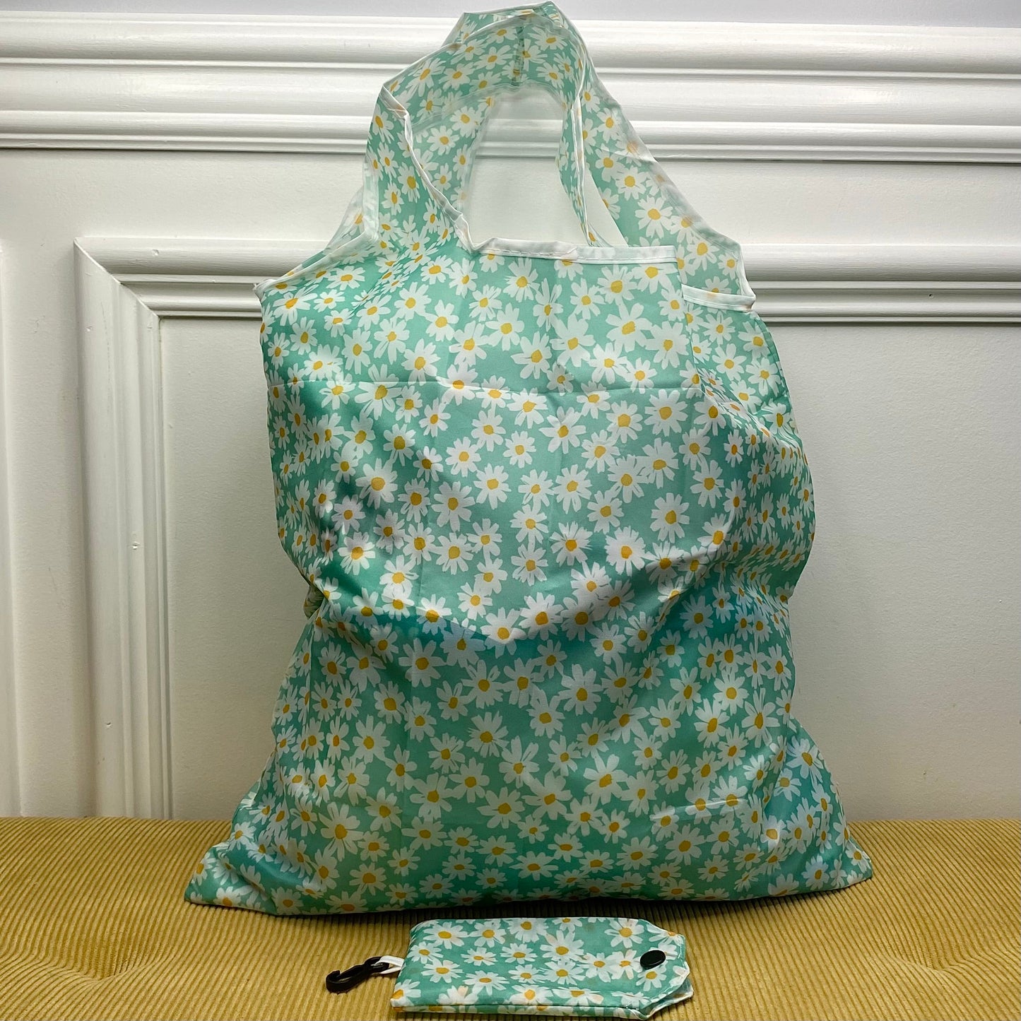 Nylon Reusable Tote Bag - Christmas