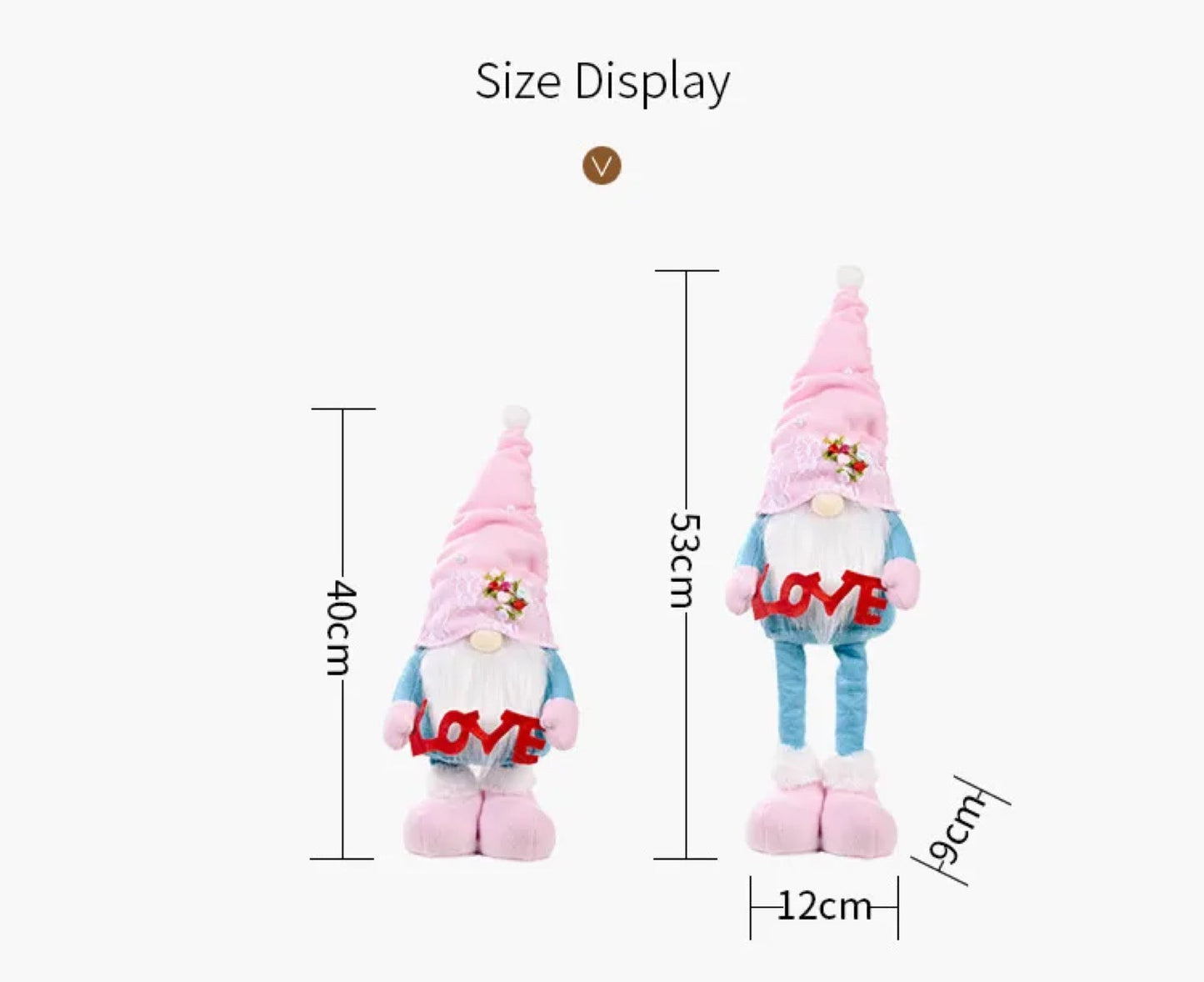 Telescopic Standing Decor - Valentine’s Day #1 - PREORDER 12/27-12/30