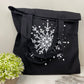 Tote Bag - Christmas - Snowflake on Black