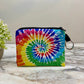 Tie Dye Swirl - Water-Resistant Mini Pouch w/ Keyring