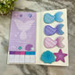 Sticky Note Booklet Set - Mermaid