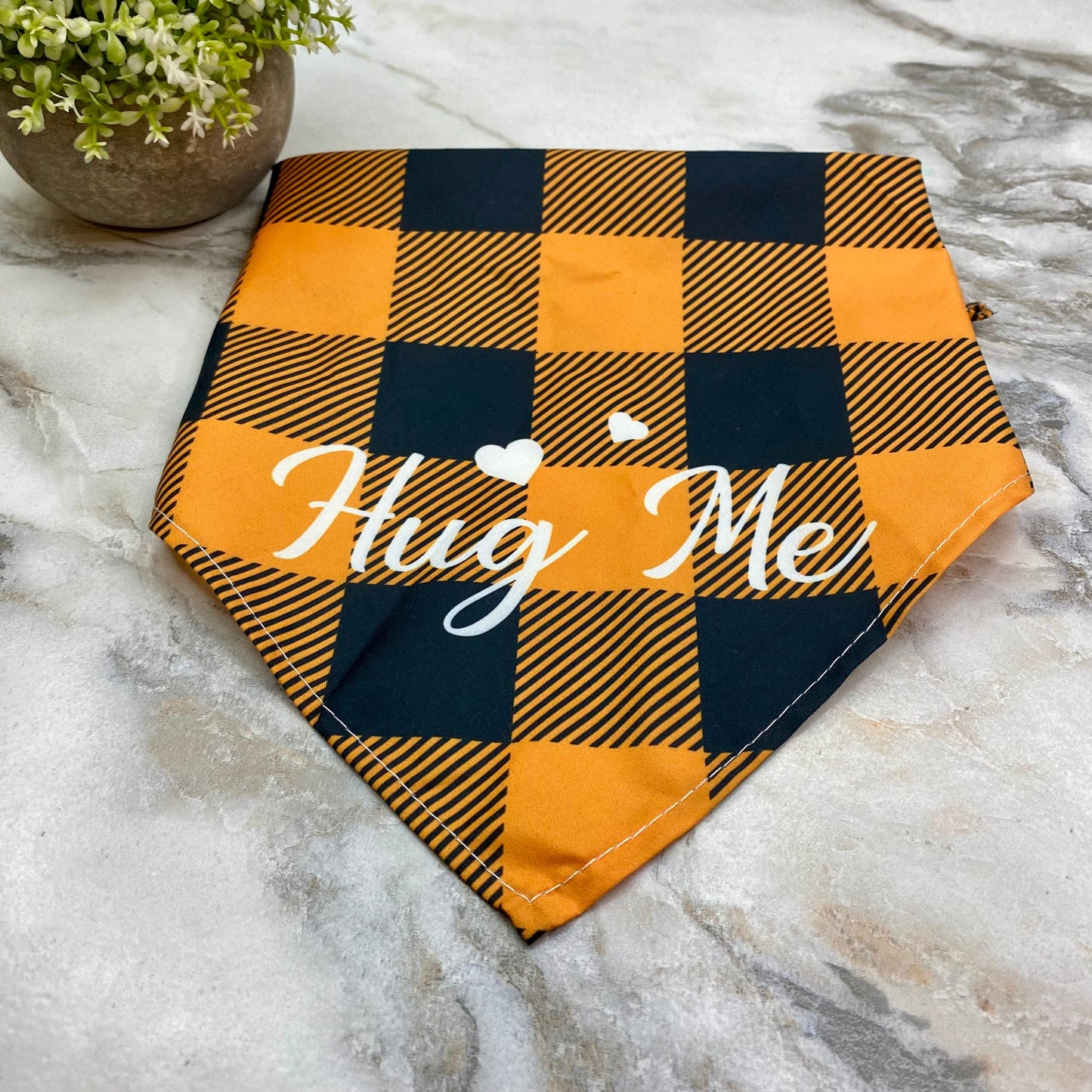 Dog Bandana - Plaid - Hug Me