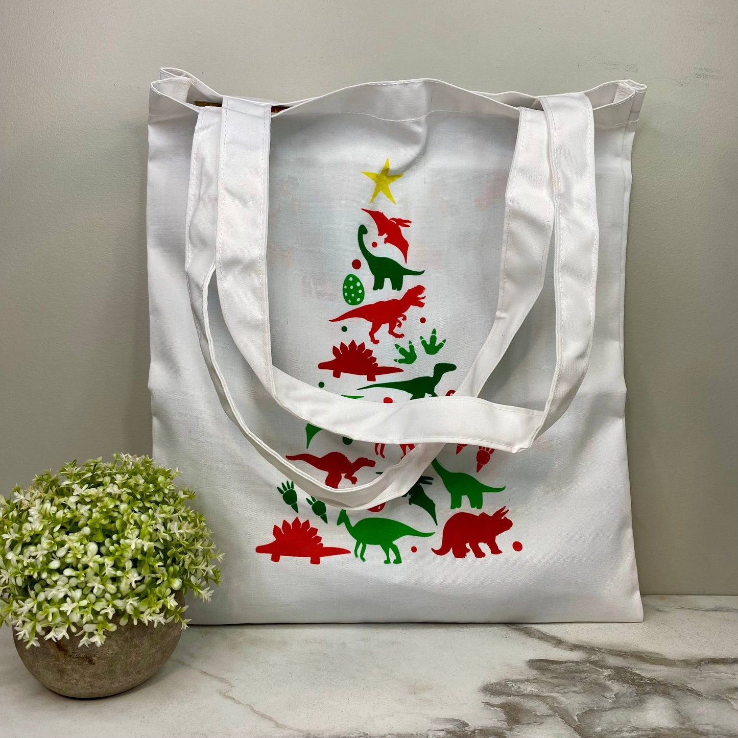 Tote Bag - Christmas - #2 - Tree Rex