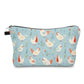 Chickens On Blue - Water-Resistant Multi-Use Pouch