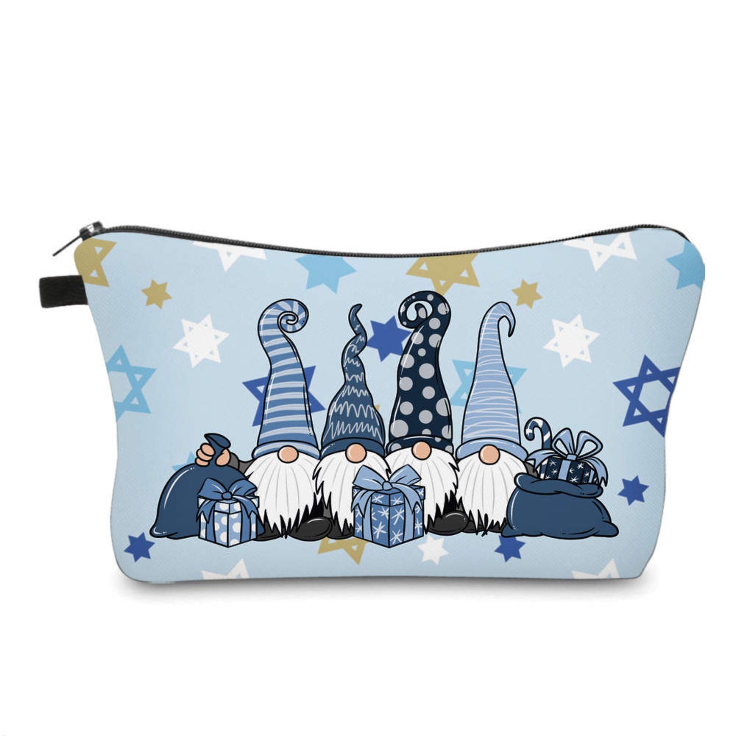 Hanukkah Gnomes - Water-Resistant Multi-Use Pouch