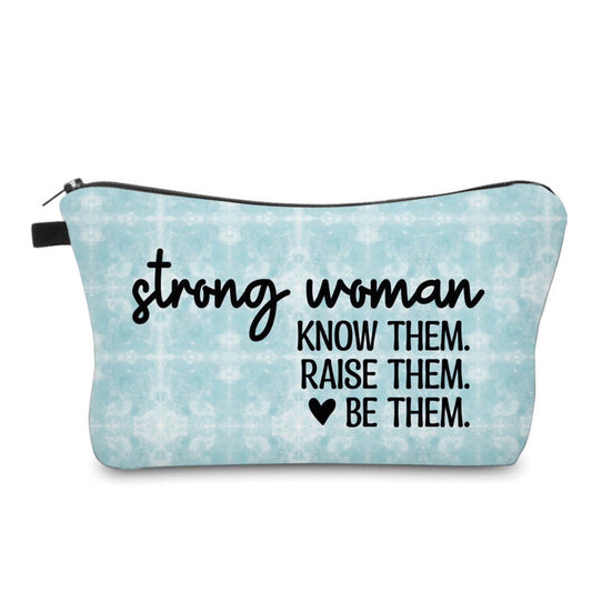 Strong Woman - Water-Resistant Multi-Use Pouch