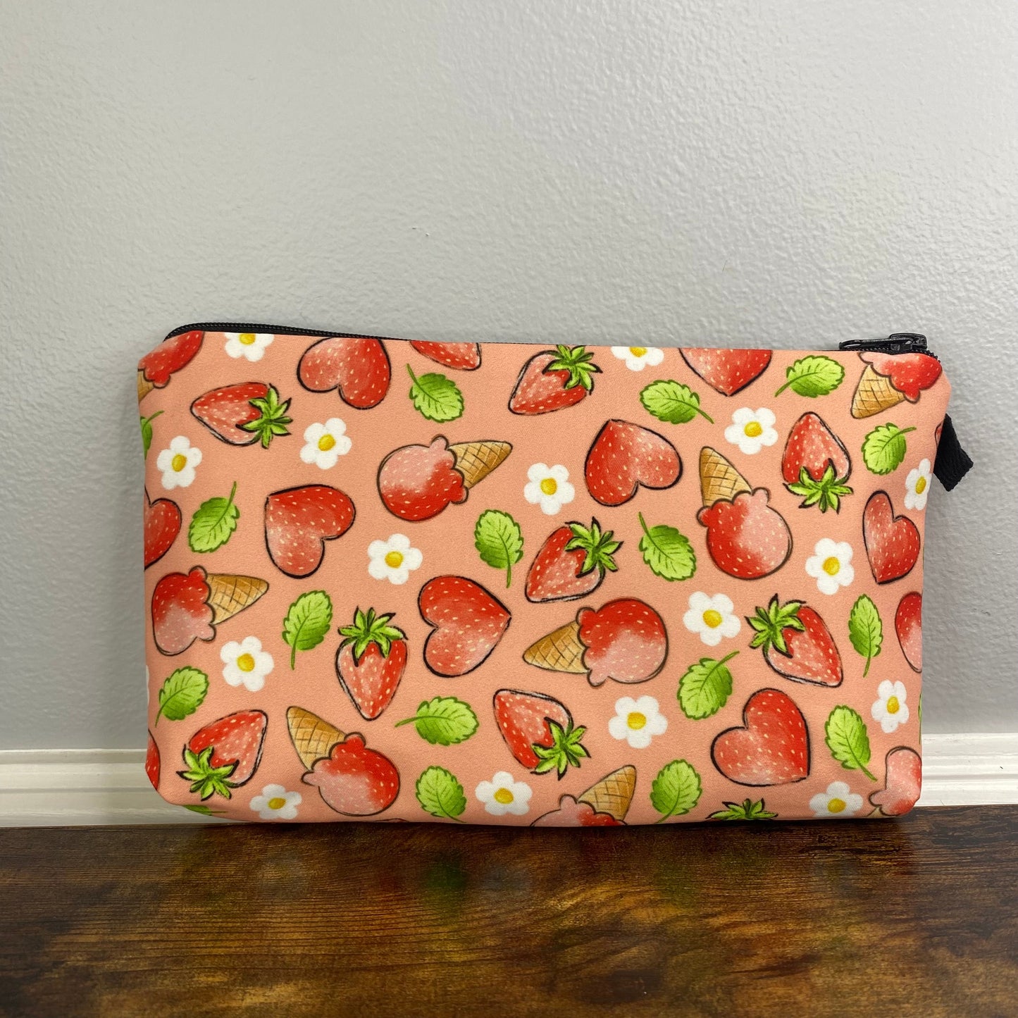 Strawberry Ice Cream - Water-Resistant Multi-Use Pouch