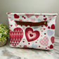 Pop Up Canvas Basket - Valentine’s Day - Hearts