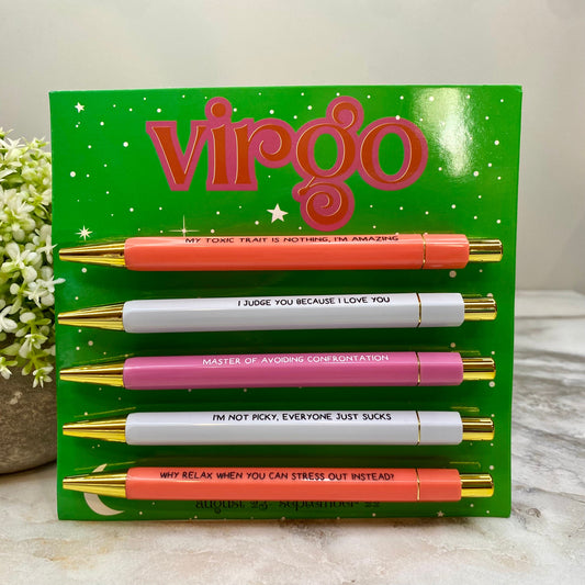 Pen Set - Virgo - PREORDER 11/14-11/17