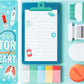 Sticky Note Booklet Set - Doctor - PREORDER 5/27-5/30