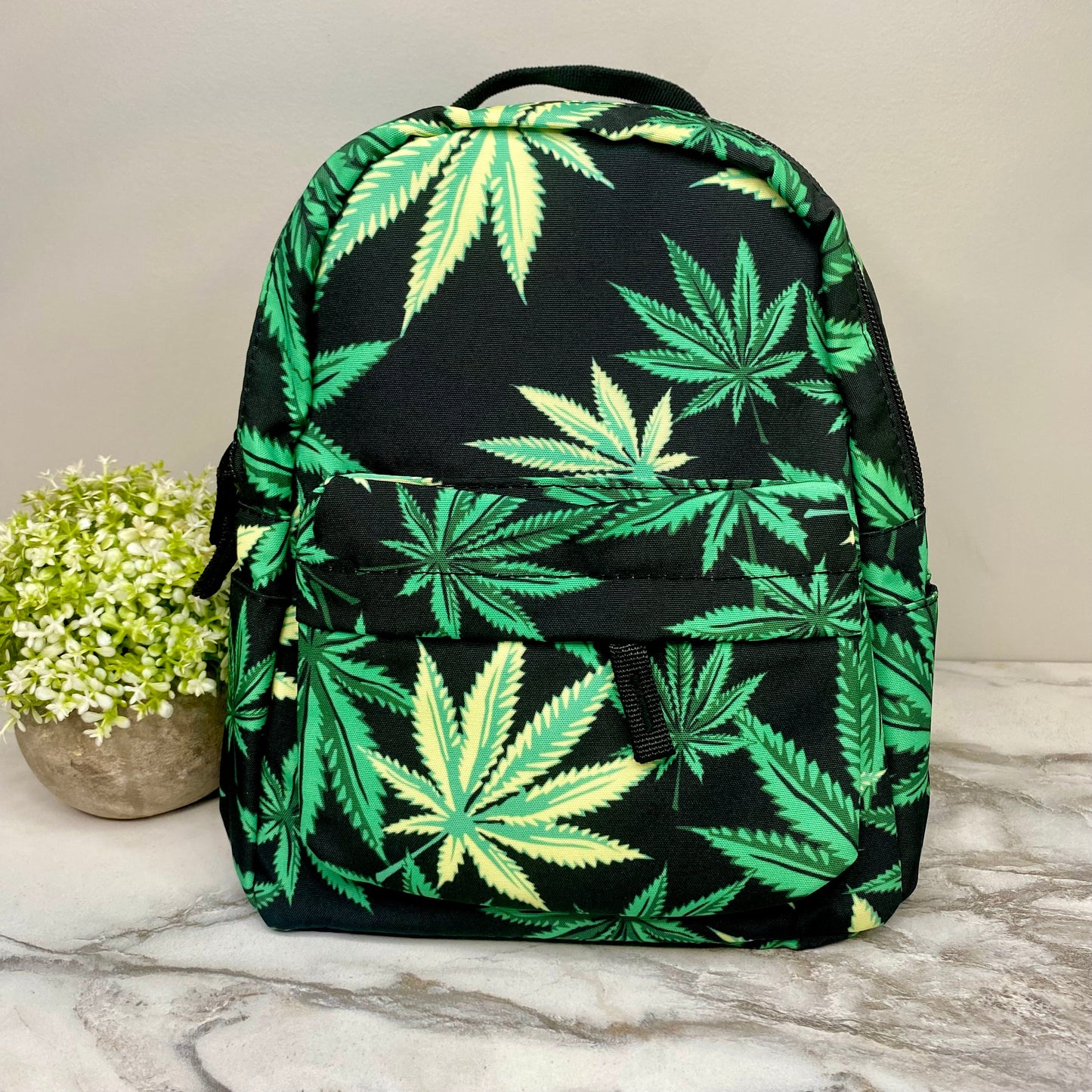 Magical Leaves - Water-Resistant Mini Backpack