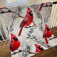 Blanket - Christmas - Red Cardinal - PREORDER 10/8-10/11