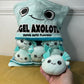 Stuffed Bag of Axolotls - Blue - PREORDER 7/2-7/5