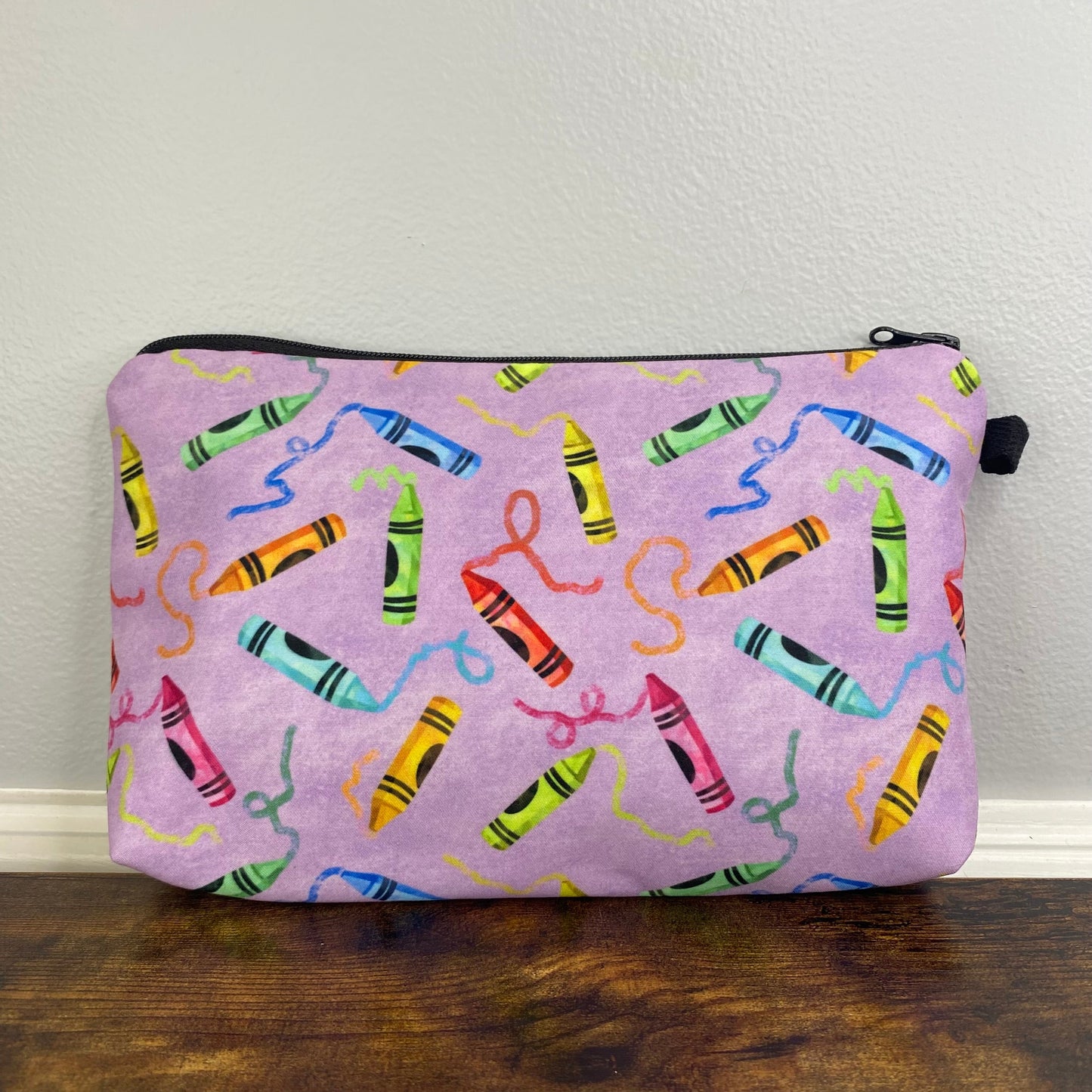 Crayons Purple - Water-Resistant Multi-Use Pouch