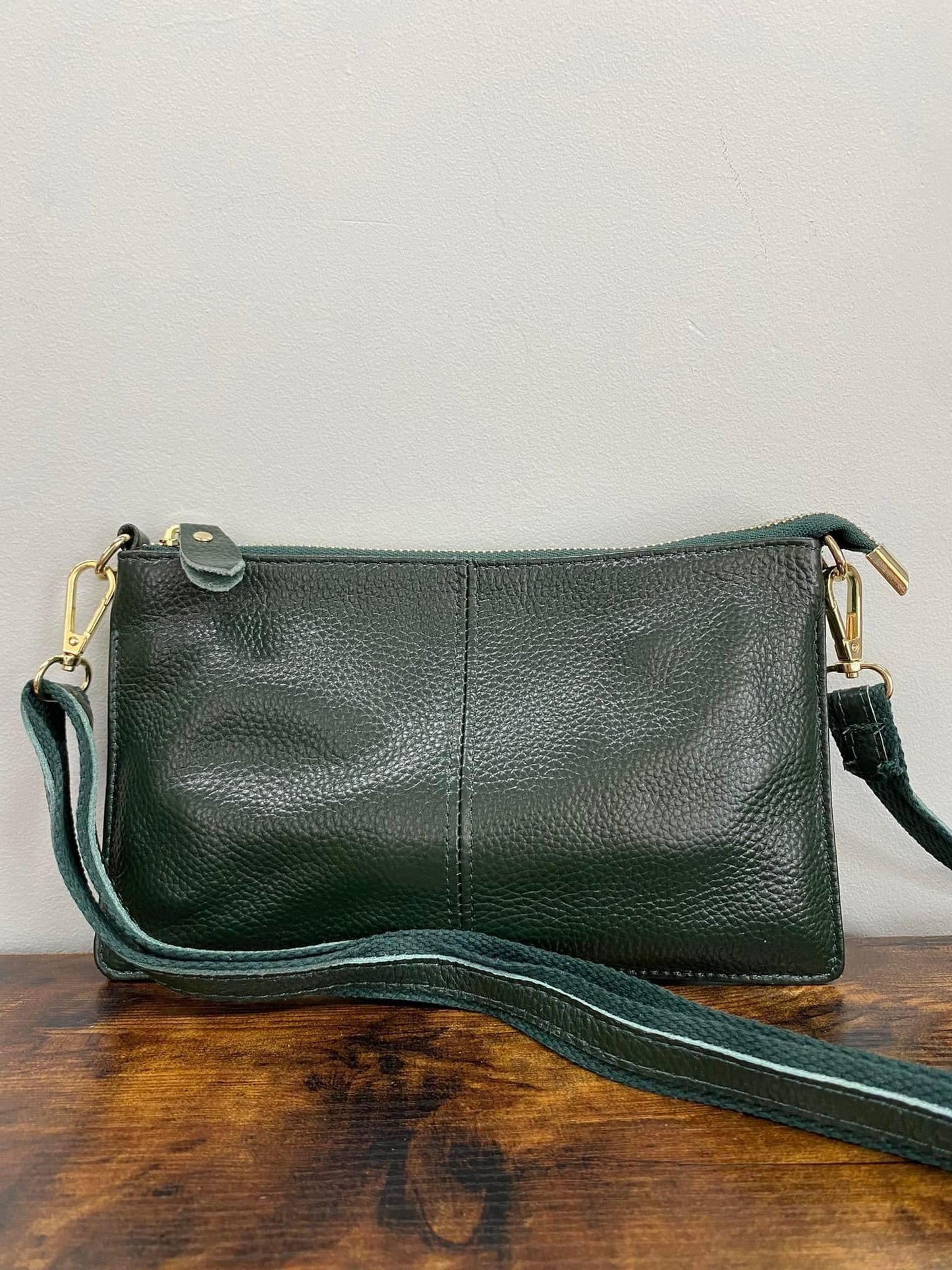 The Megan Clutch Crossbody - GENUINE LEATHER