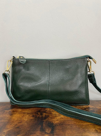 The Megan Clutch Crossbody - GENUINE LEATHER